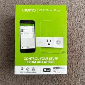 Belkin Wemo Mini Wifi Smart Plug Works with Alexa Nest Google Assistant